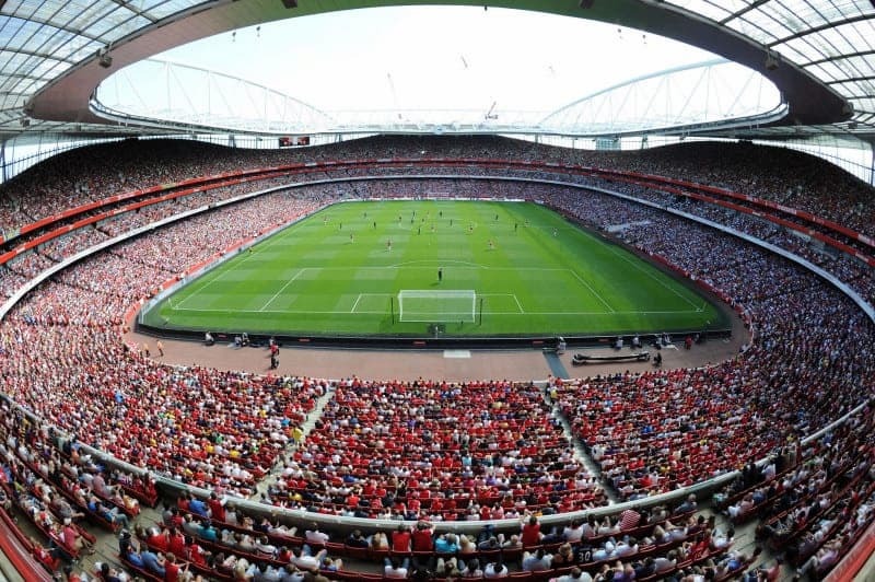 Sân Emirates rực lửa trước trận Arsenal vs PSG